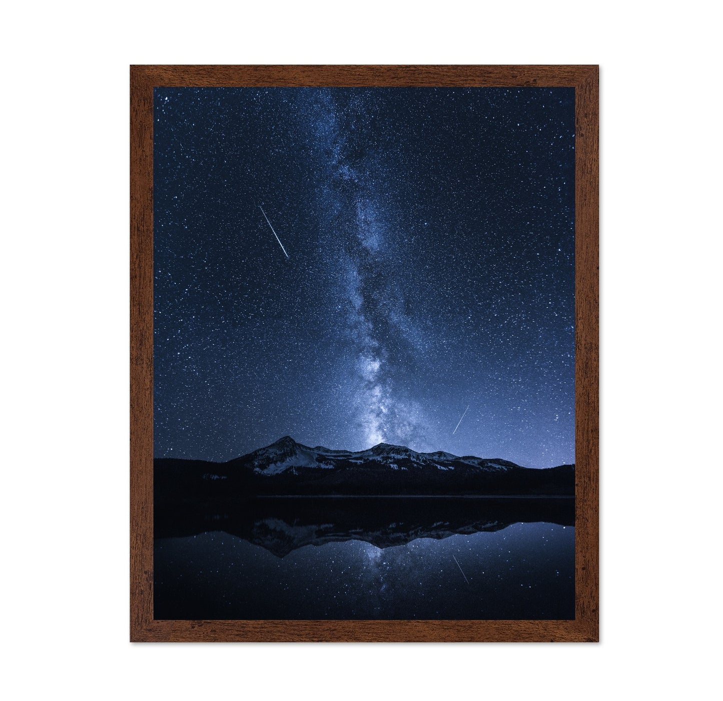 Starry Mountain Reflection