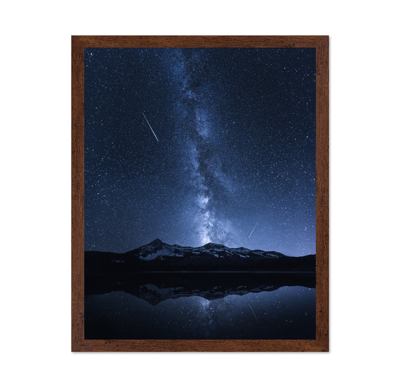 Starry Mountain Reflection