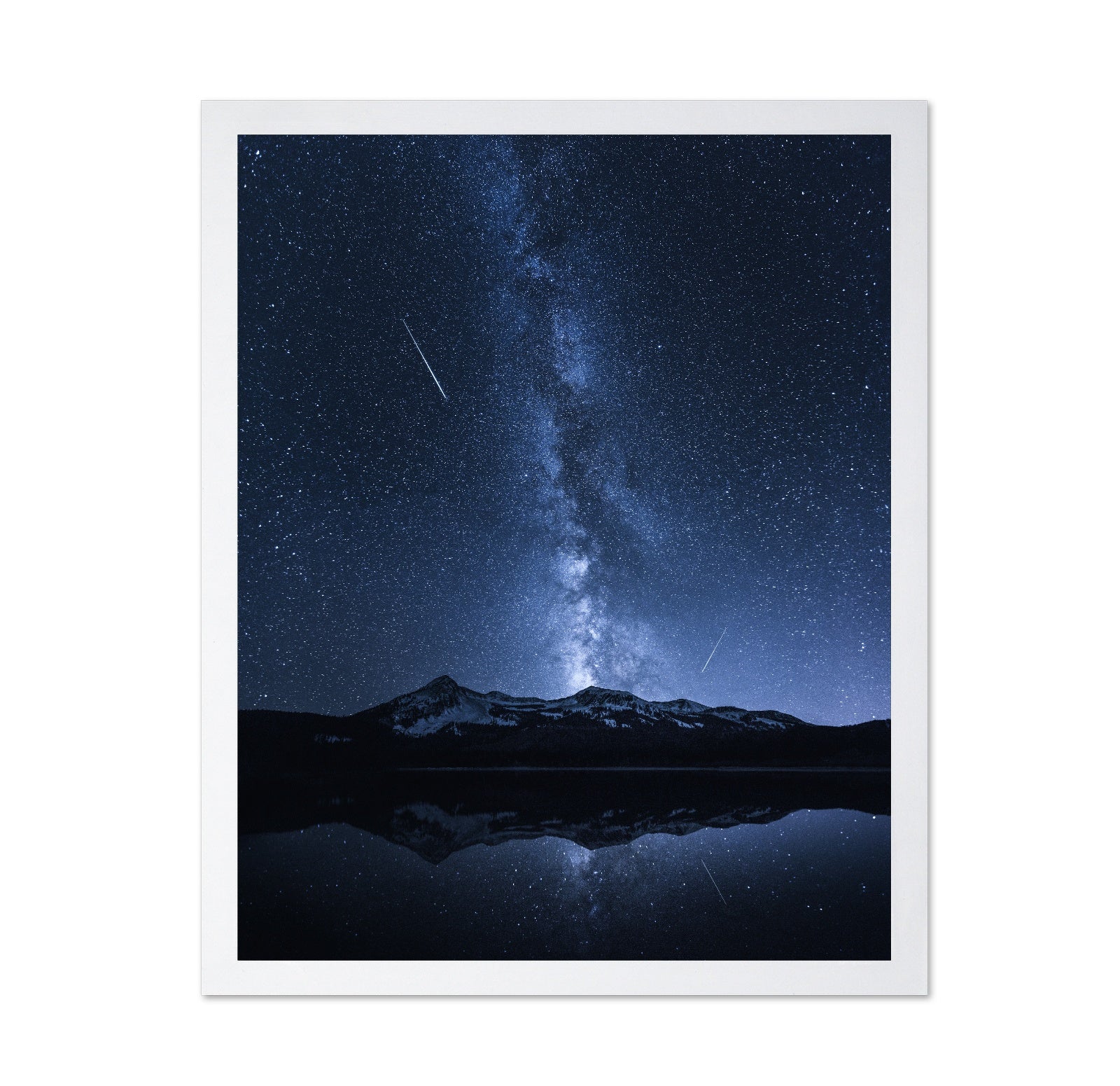 Starry Mountain Reflection