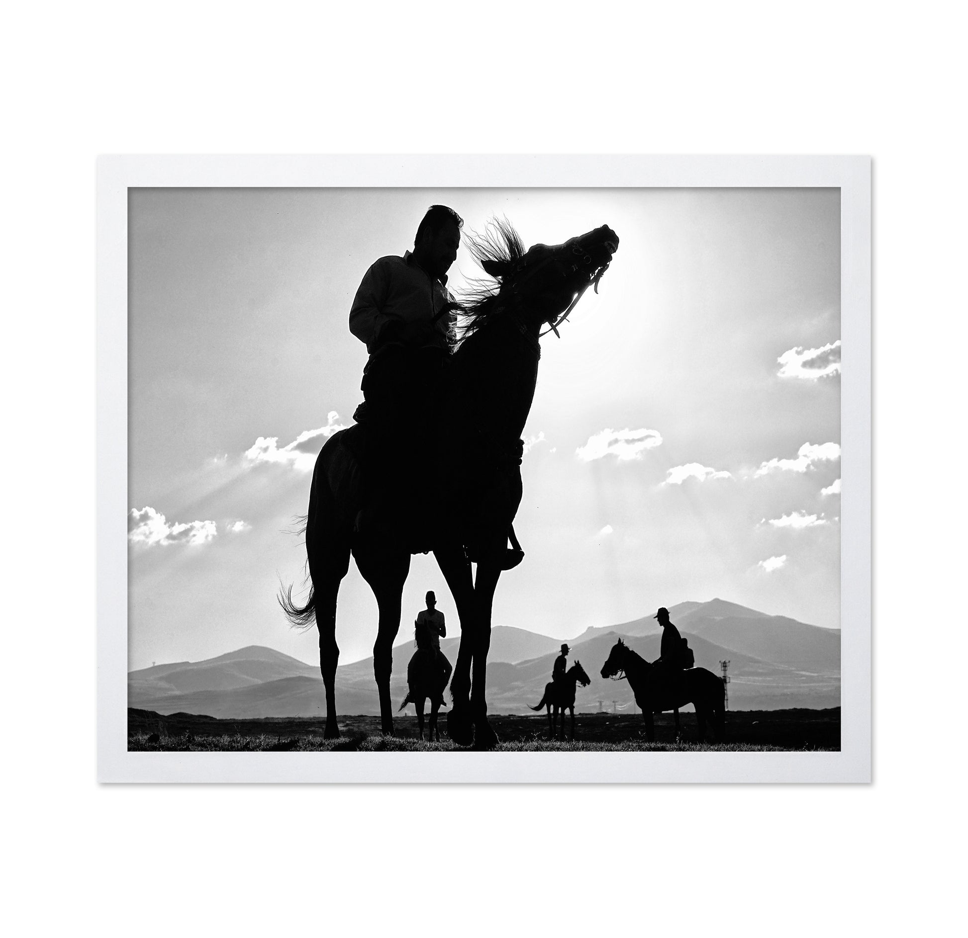 Horse Riders Silhouette