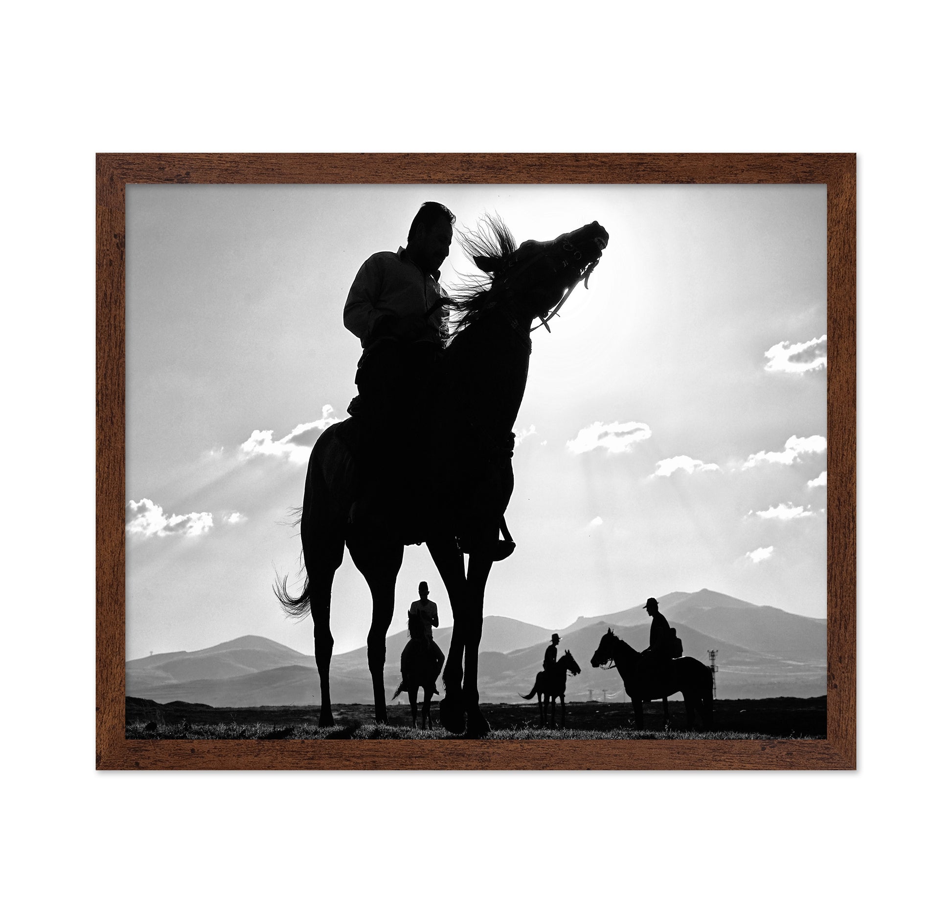 Horse Riders Silhouette