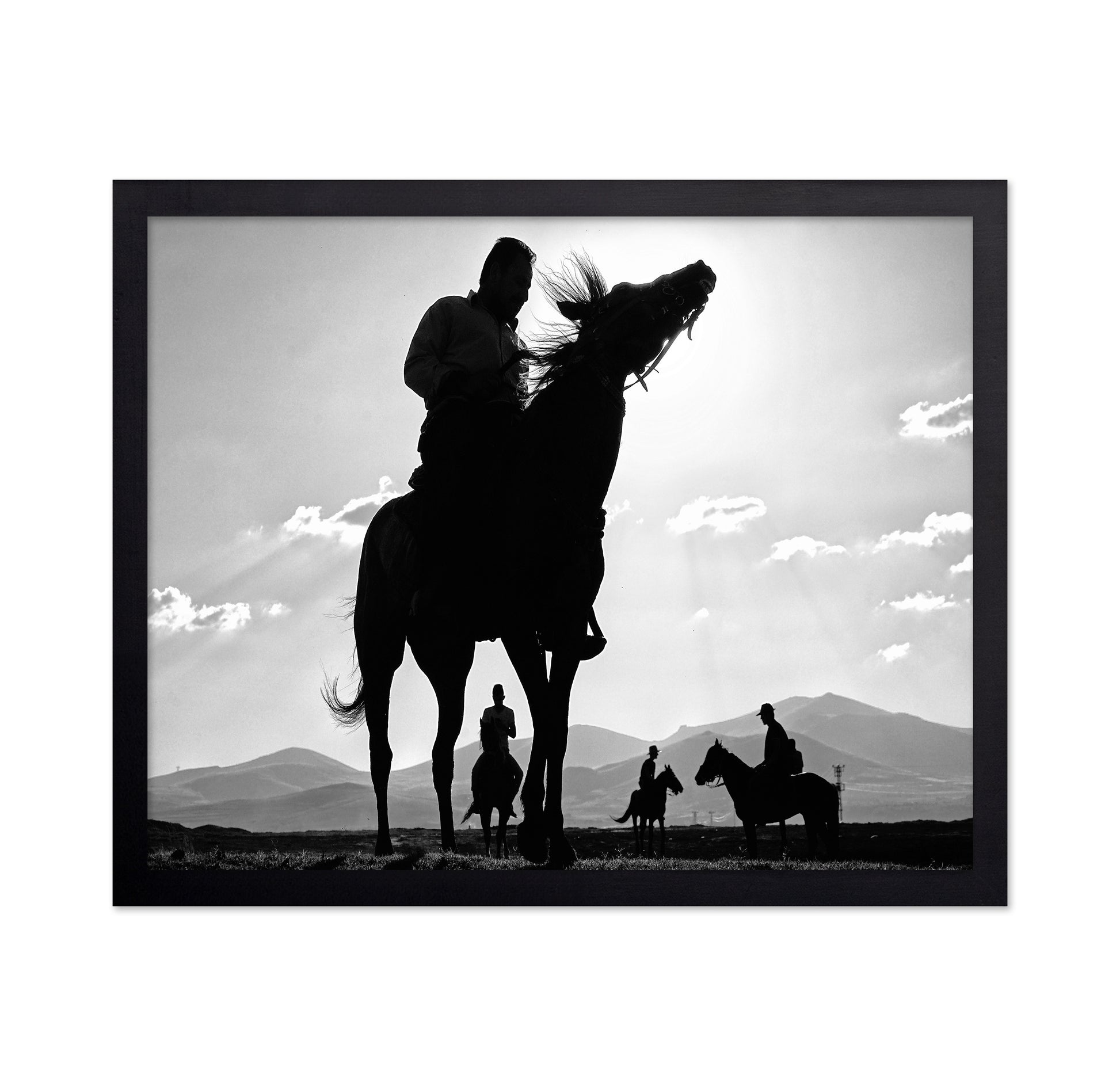 Horse Riders Silhouette