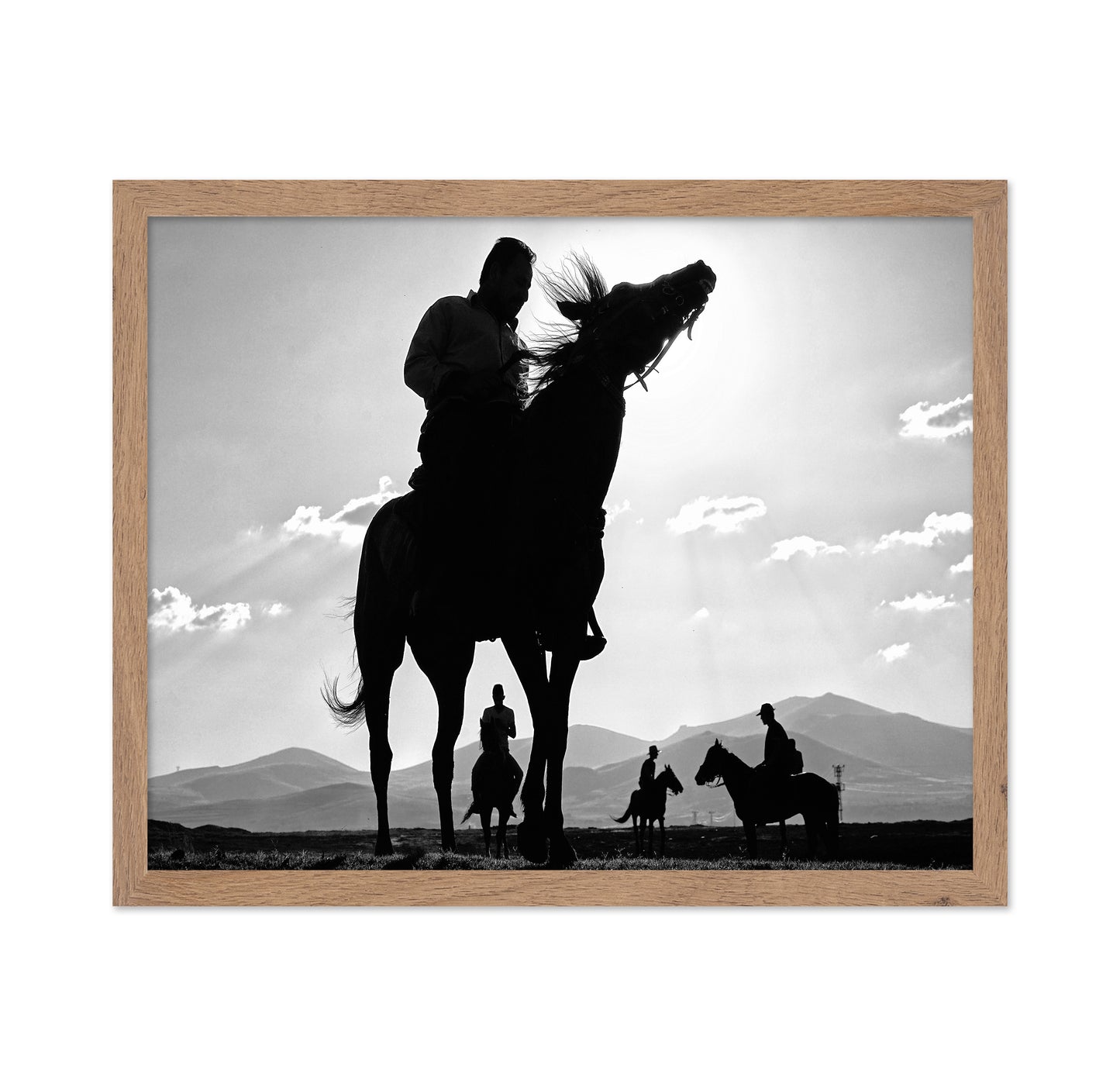 Horse Riders Silhouette