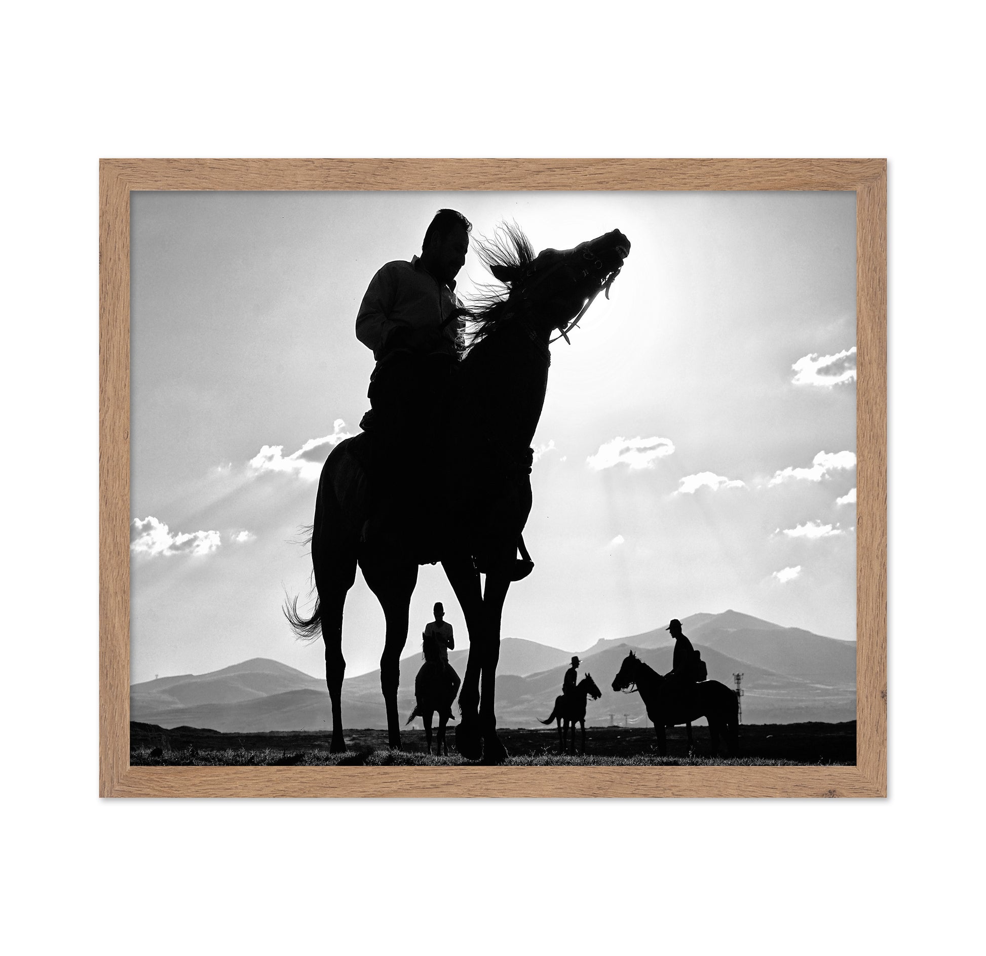 Horse Riders Silhouette