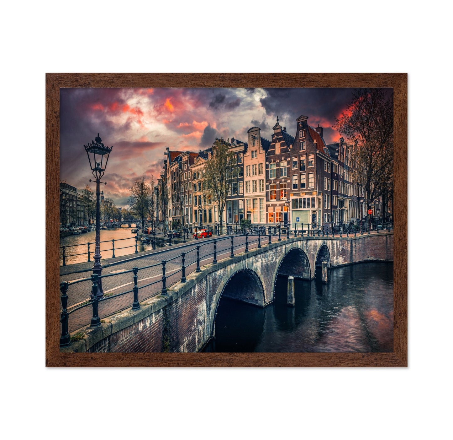Amsterdam Canal Sunset