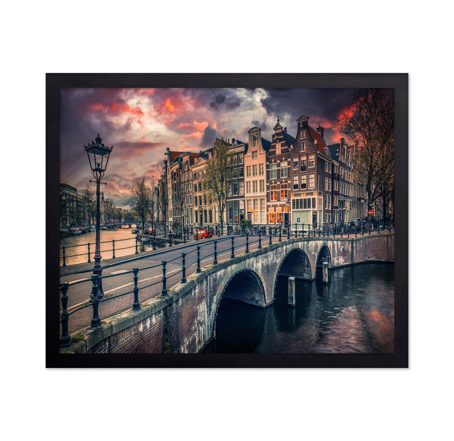 Amsterdam Canal Sunset