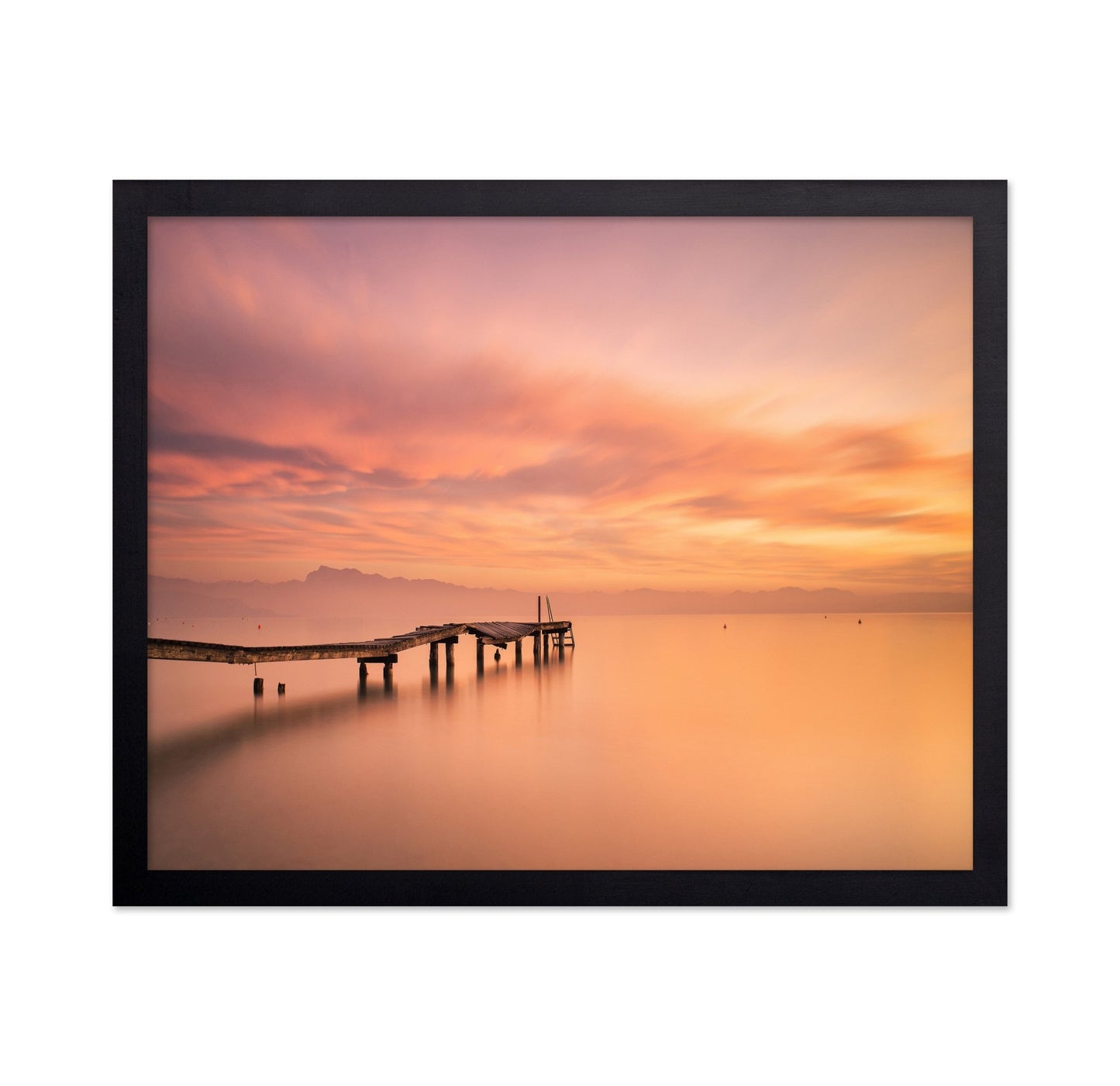 Golden Pier Sunset