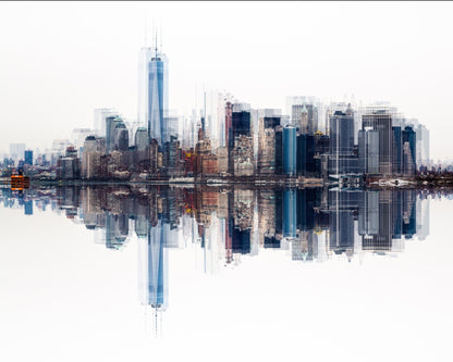 City Reflection Skyline