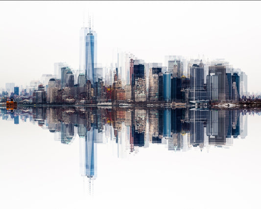City Reflection Skyline