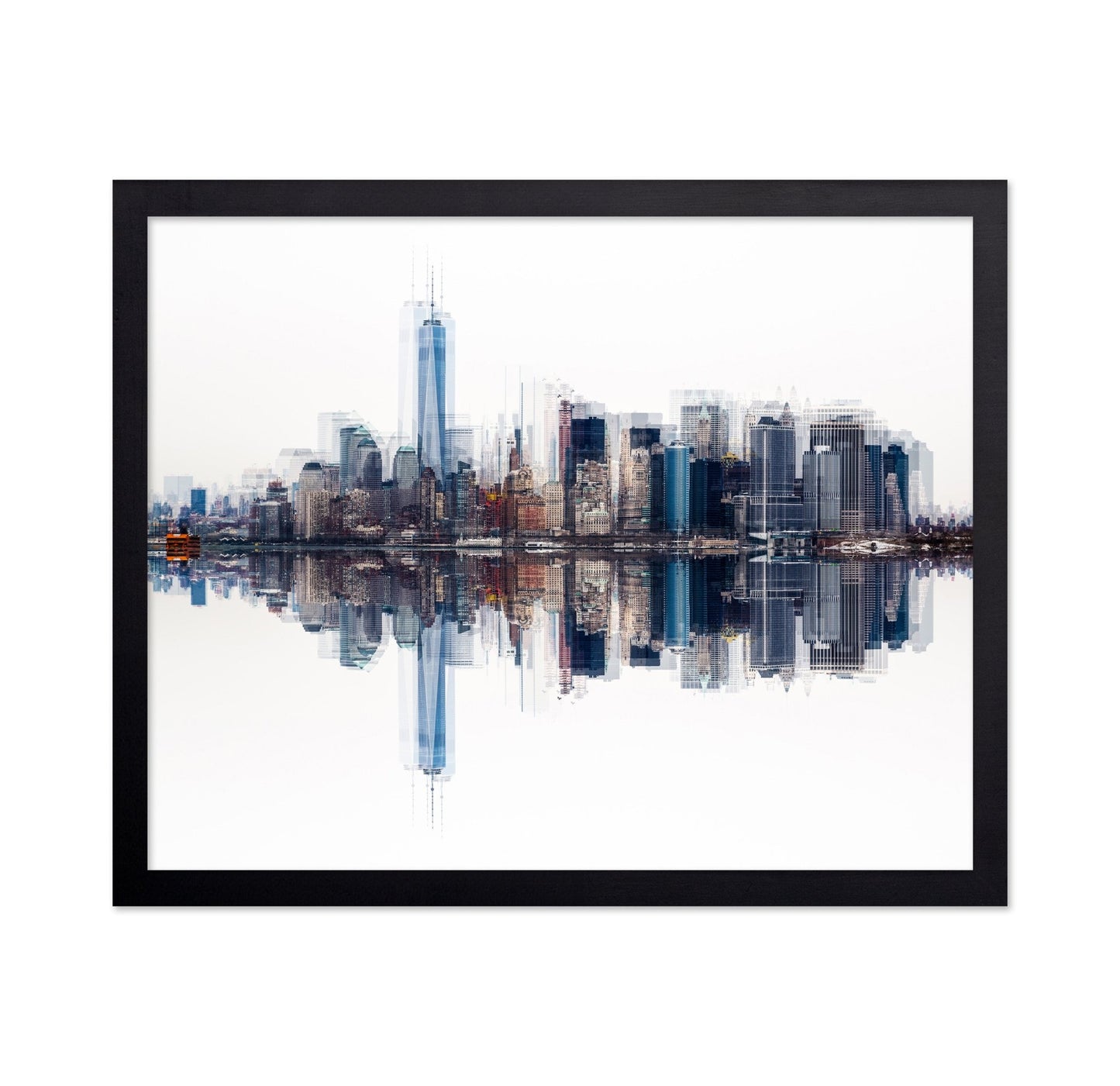 City Reflection Skyline