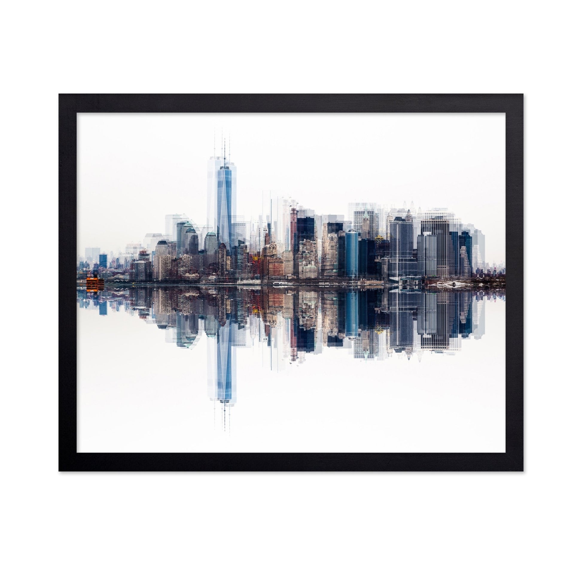 City Reflection Skyline