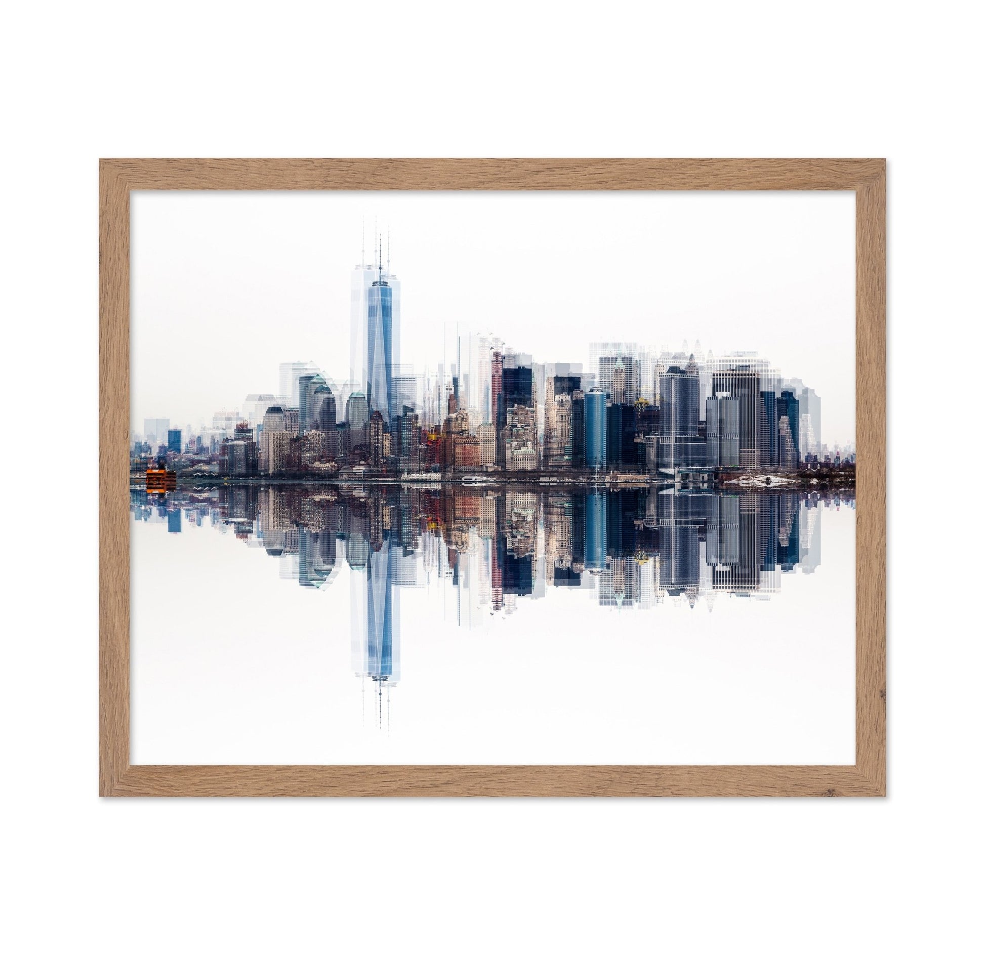 City Reflection Skyline