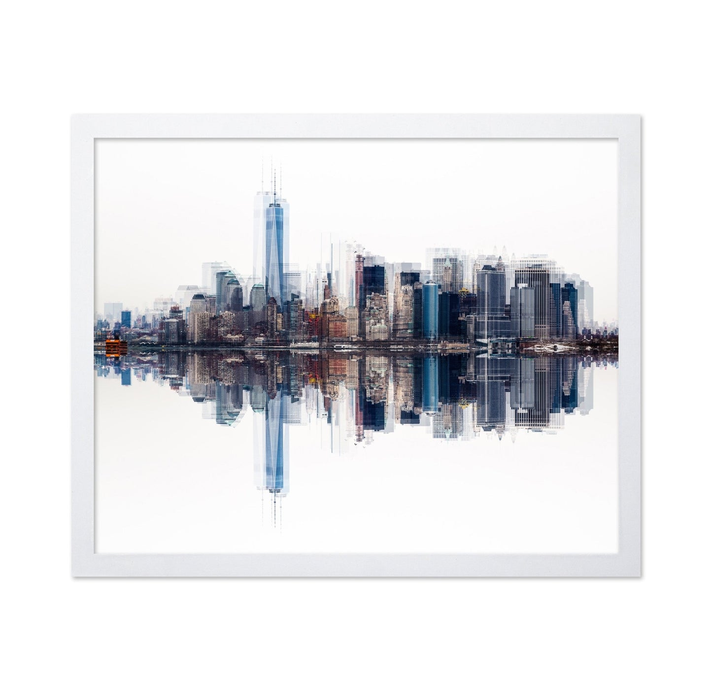 City Reflection Skyline