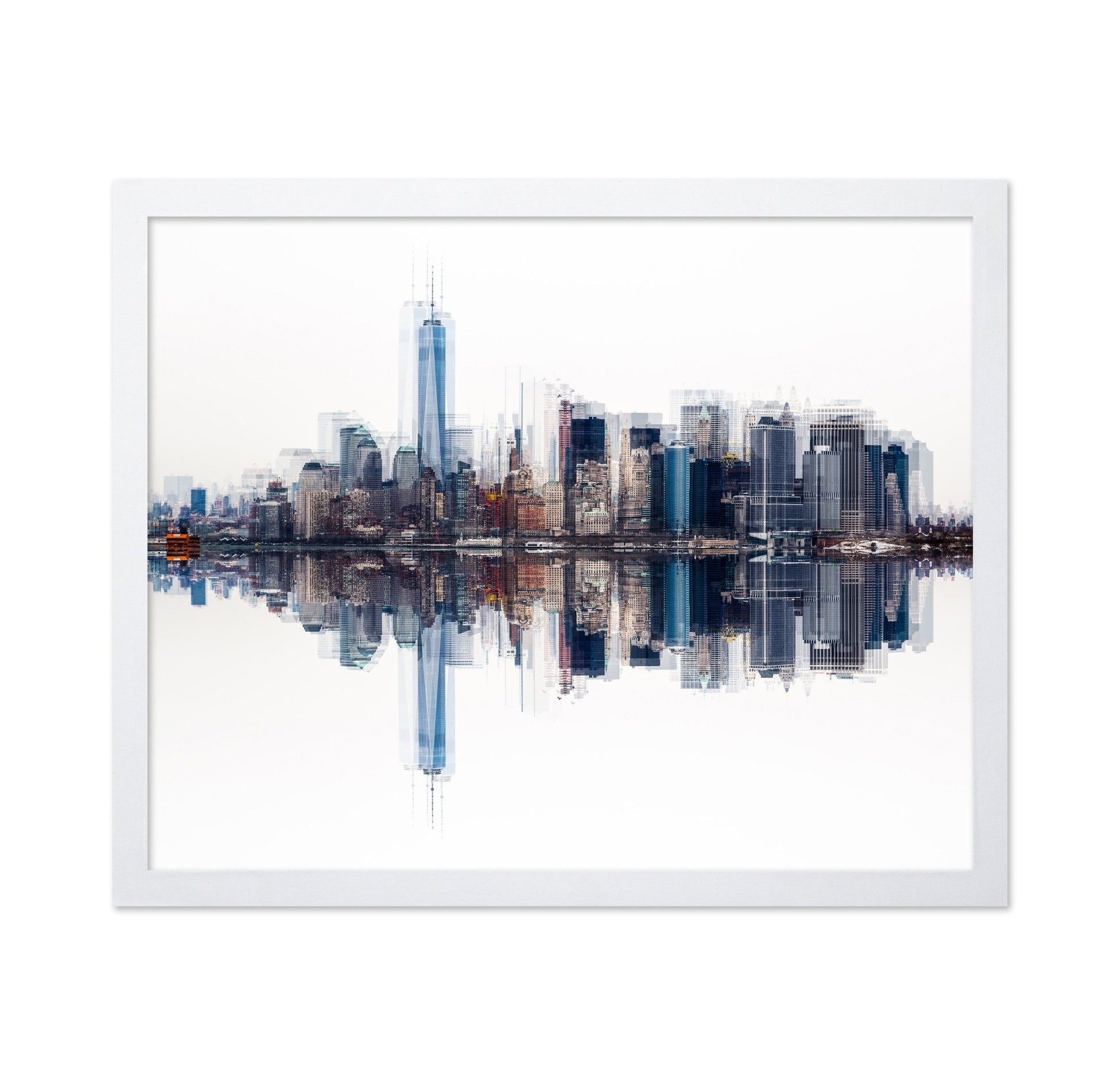 City Reflection Skyline