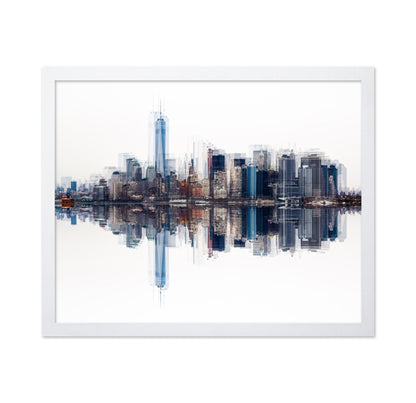 City Reflection Skyline