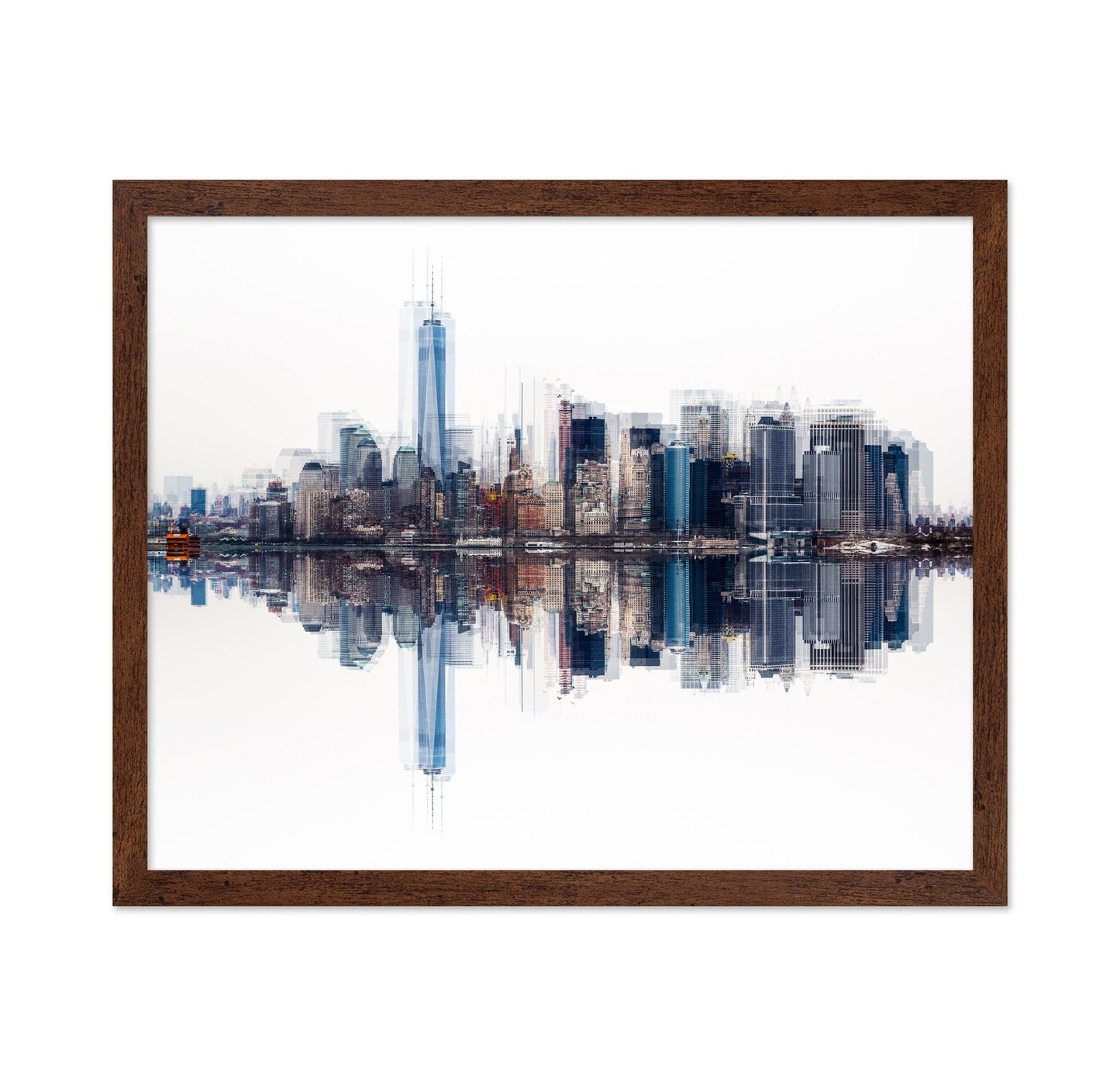 City Reflection Skyline