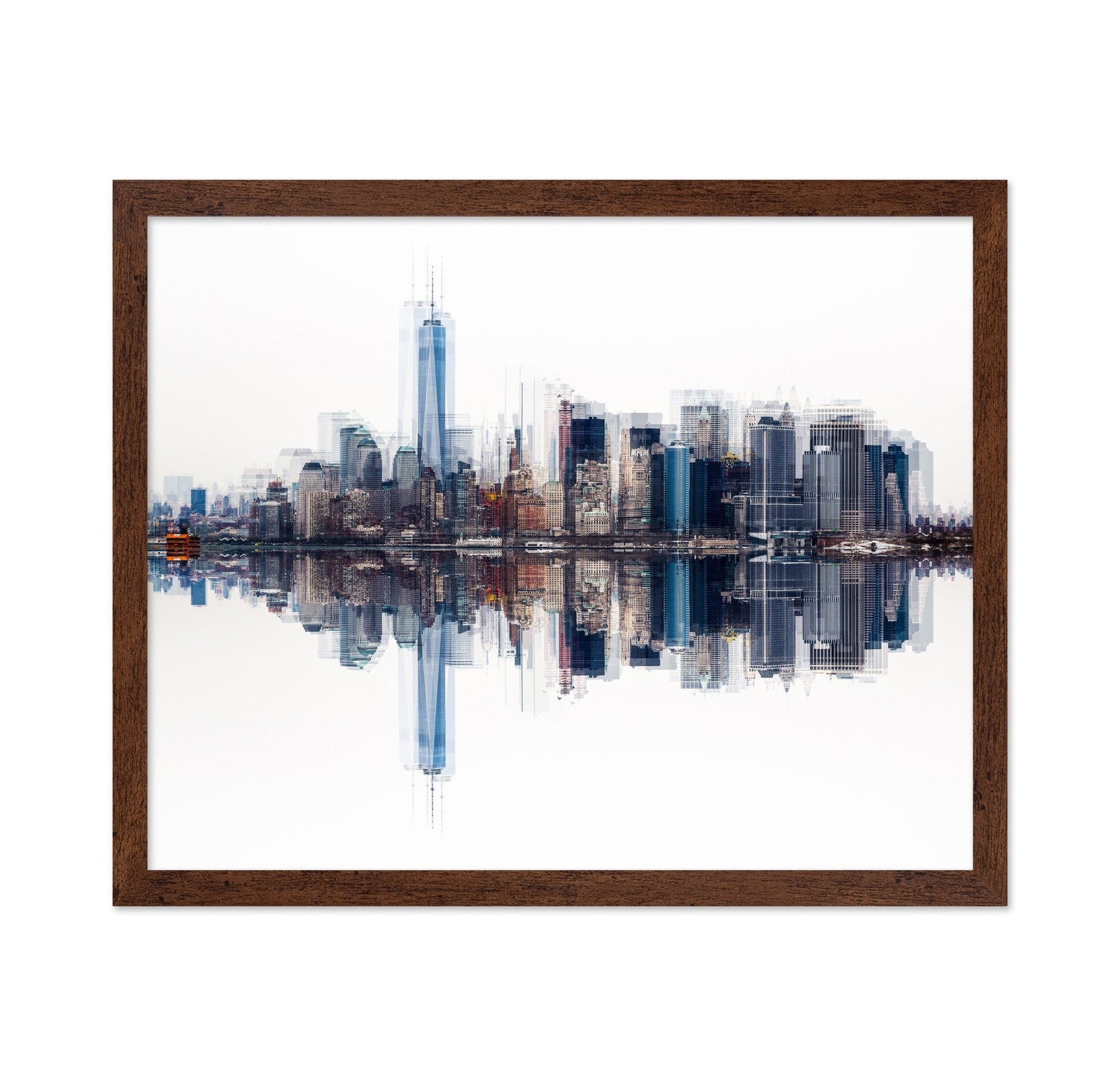 City Reflection Skyline