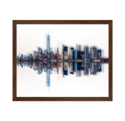 City Reflection Skyline