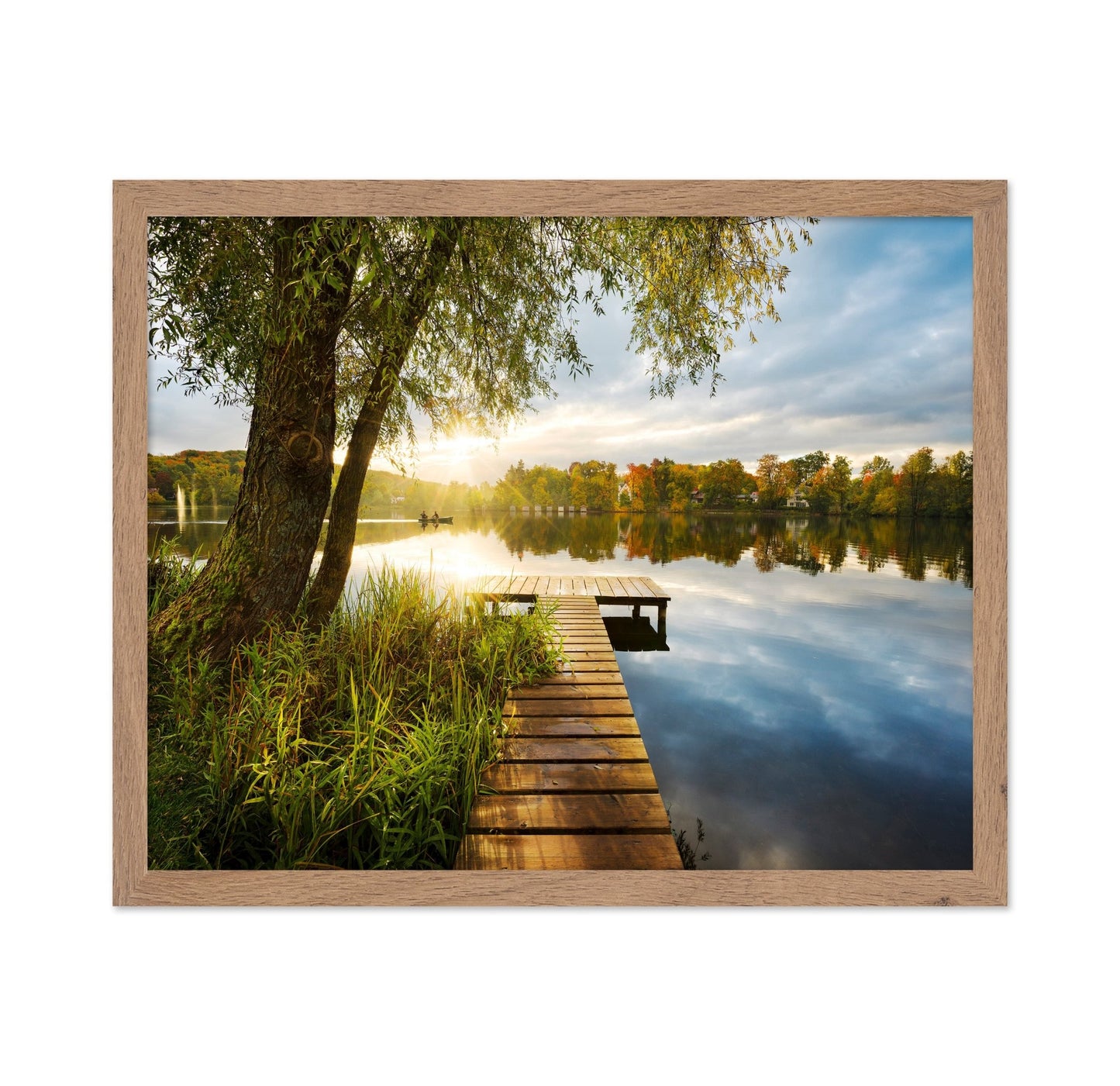 Lakeside Sunset Dock