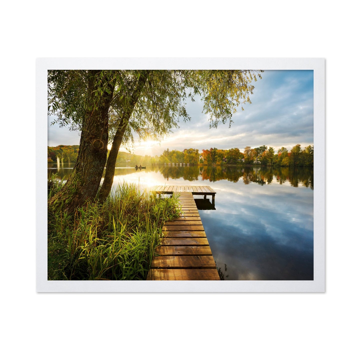 Lakeside Sunset Dock