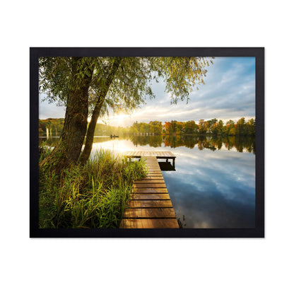 Lakeside Sunset Dock