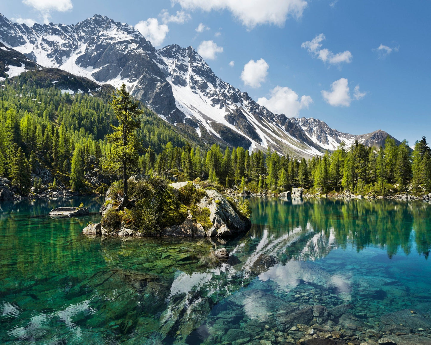 Alpine Lake Reflection No2