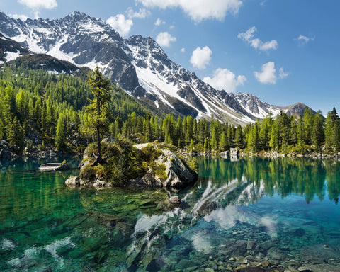 Alpine Lake Reflection No2