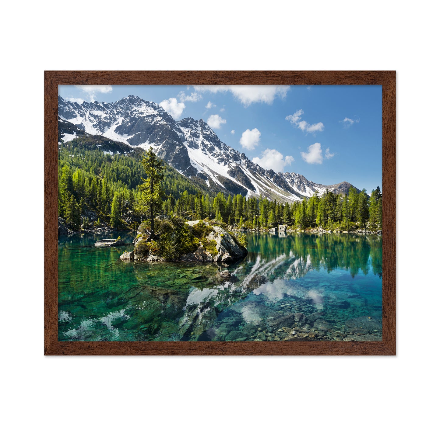 Alpine Lake Reflection No2