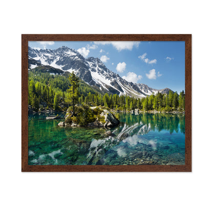 Alpine Lake Reflection No2
