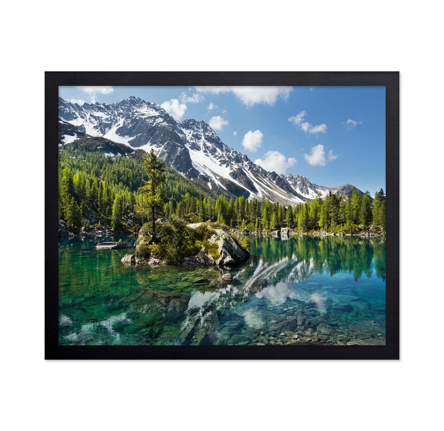 Alpine Lake Reflection No2