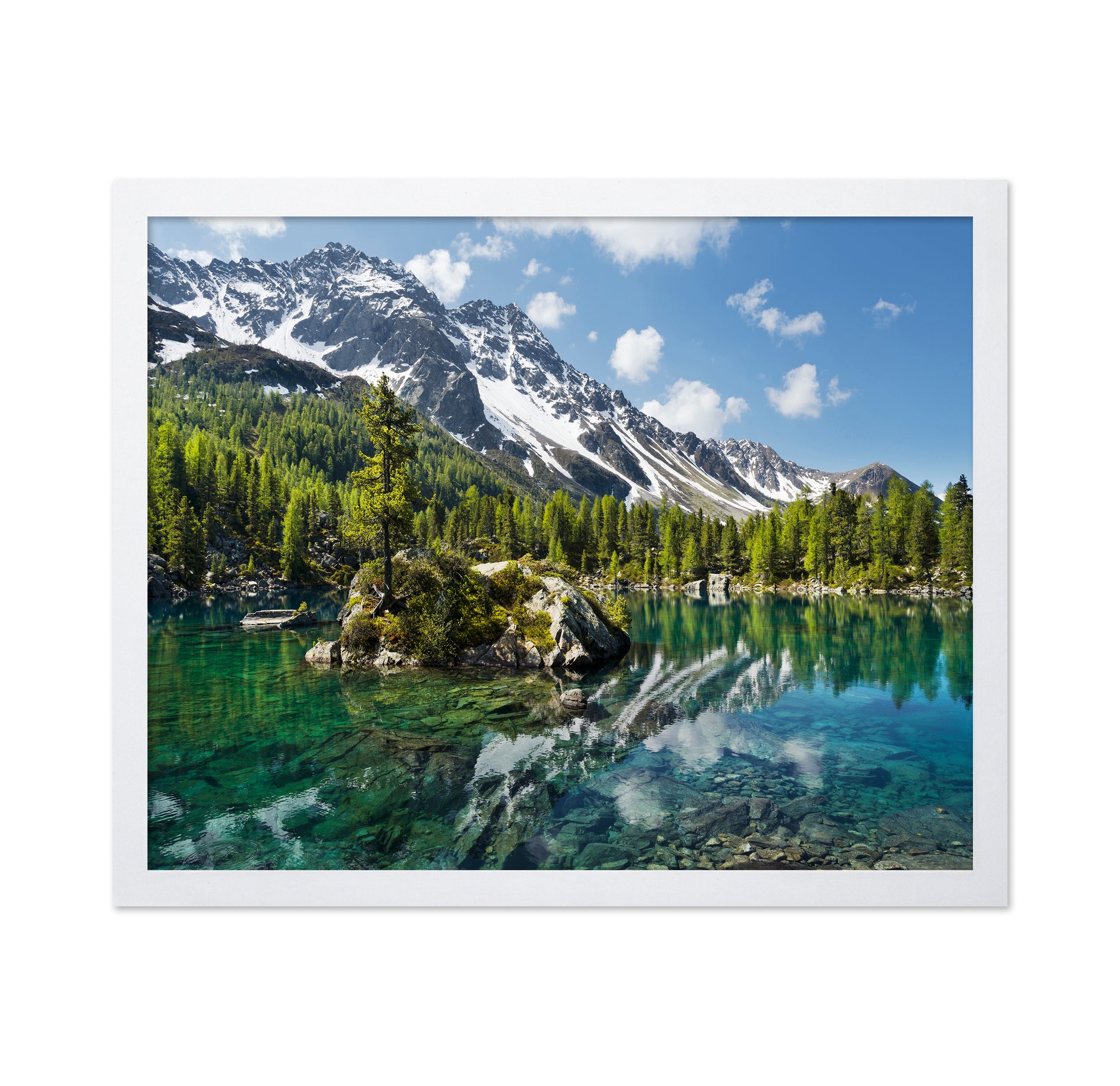 Alpine Lake Reflection No2