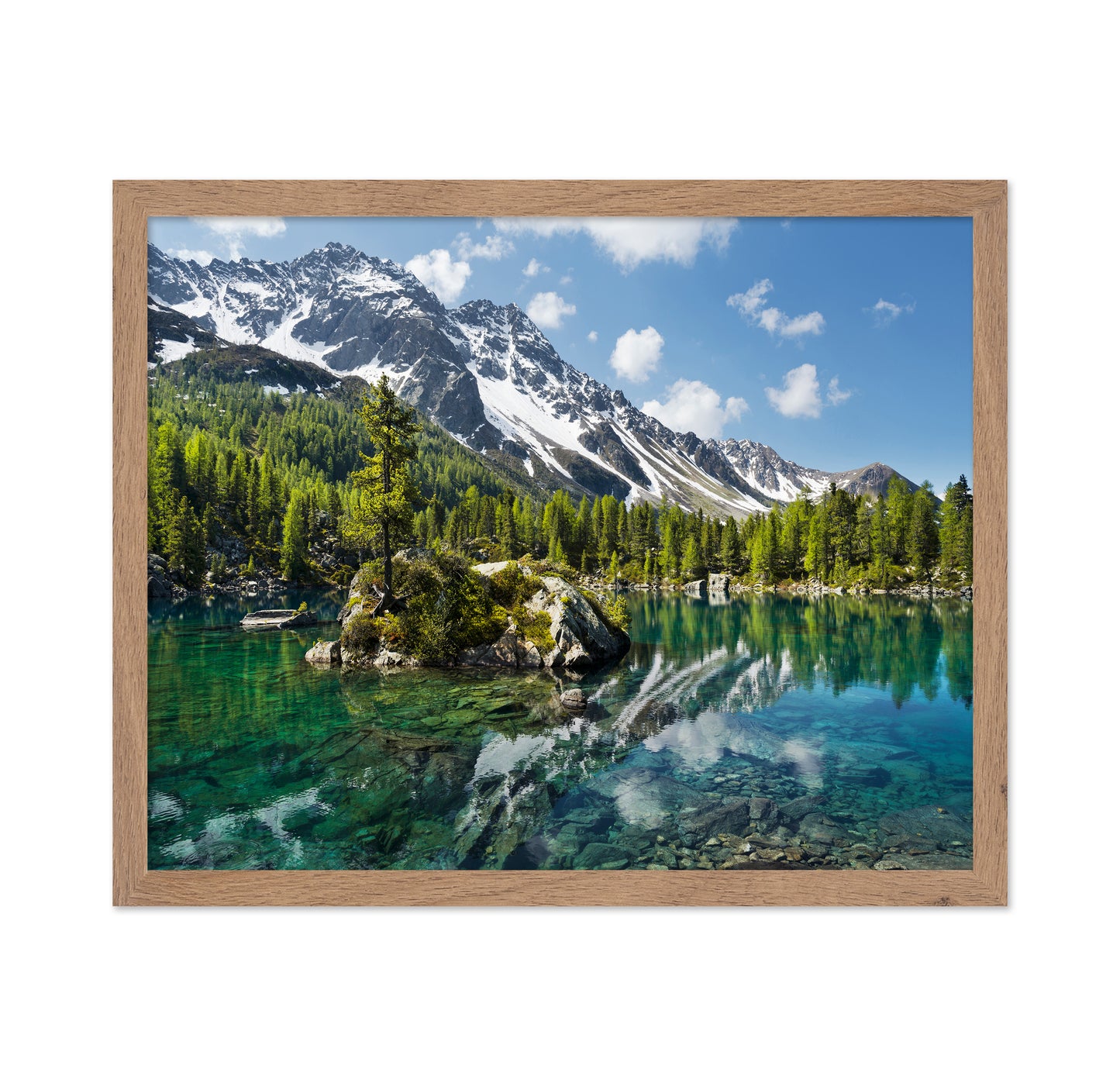 Alpine Lake Reflection No2