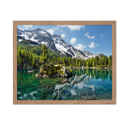 Alpine Lake Reflection No2