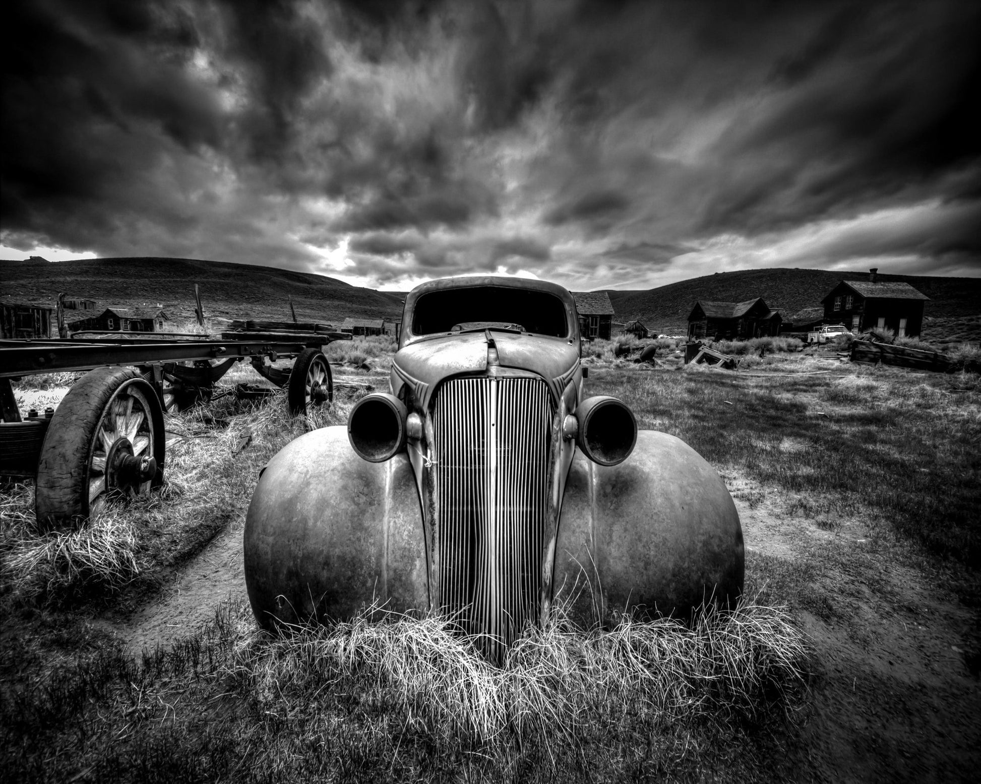 Abandoned Vintage Car