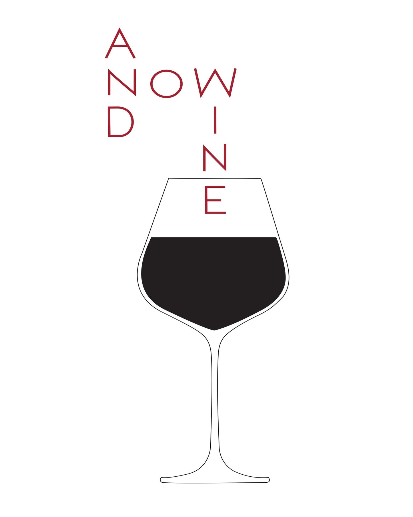 Aged Wine Glass