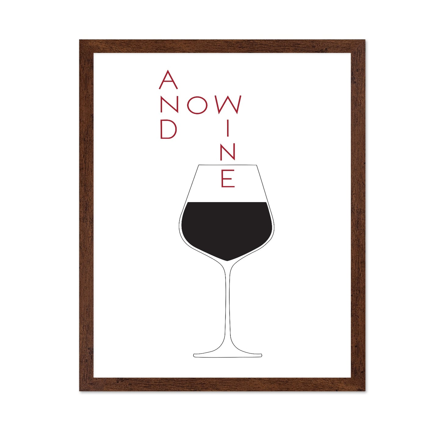 Aged Wine Glass