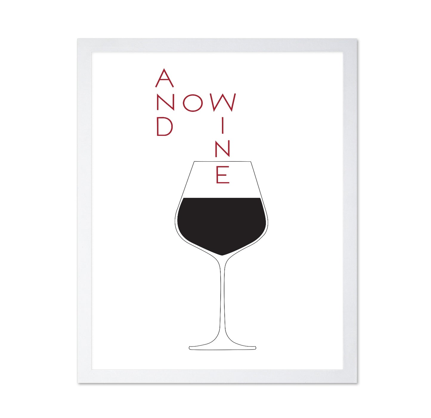 Aged Wine Glass