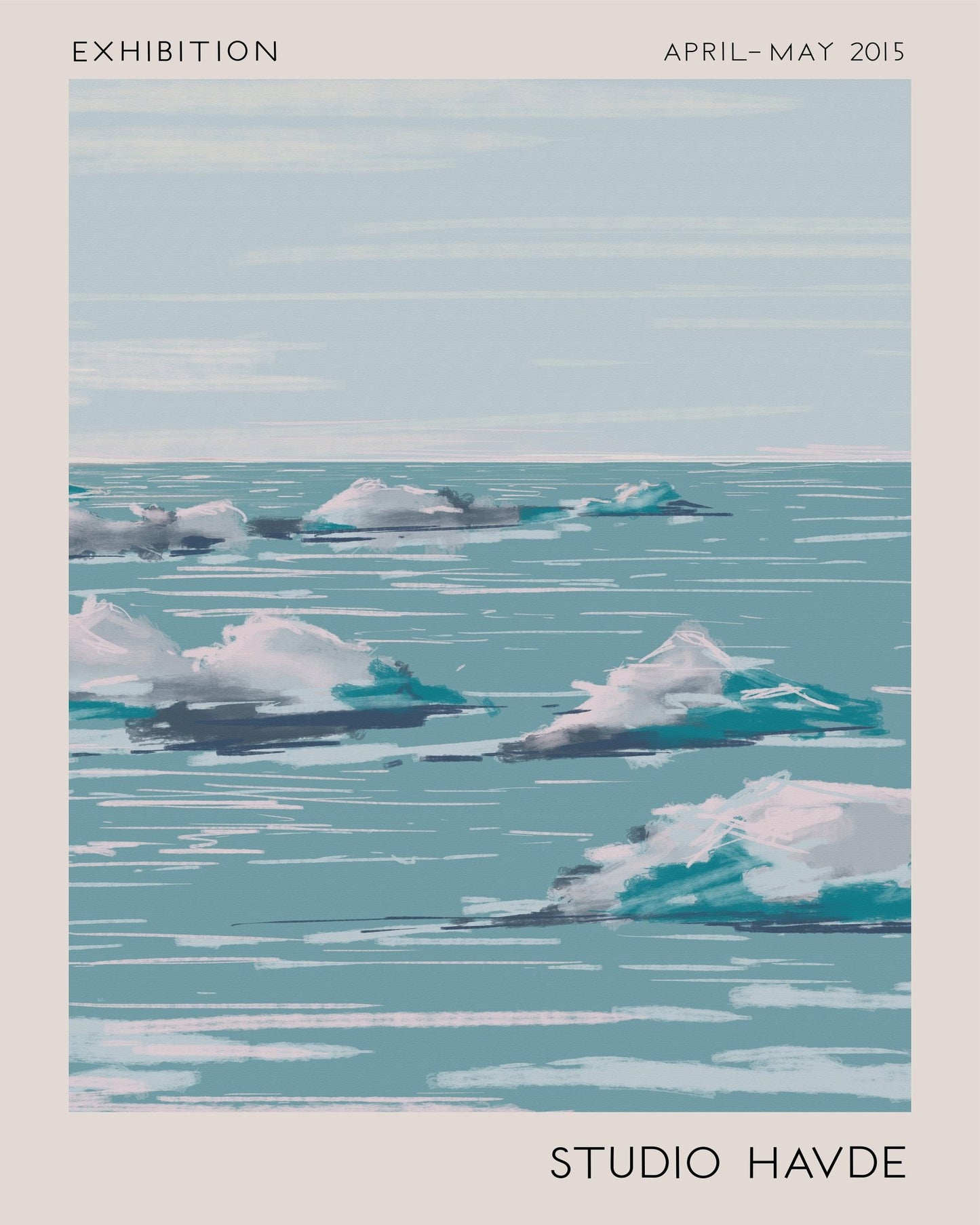Icy Ocean Horizon