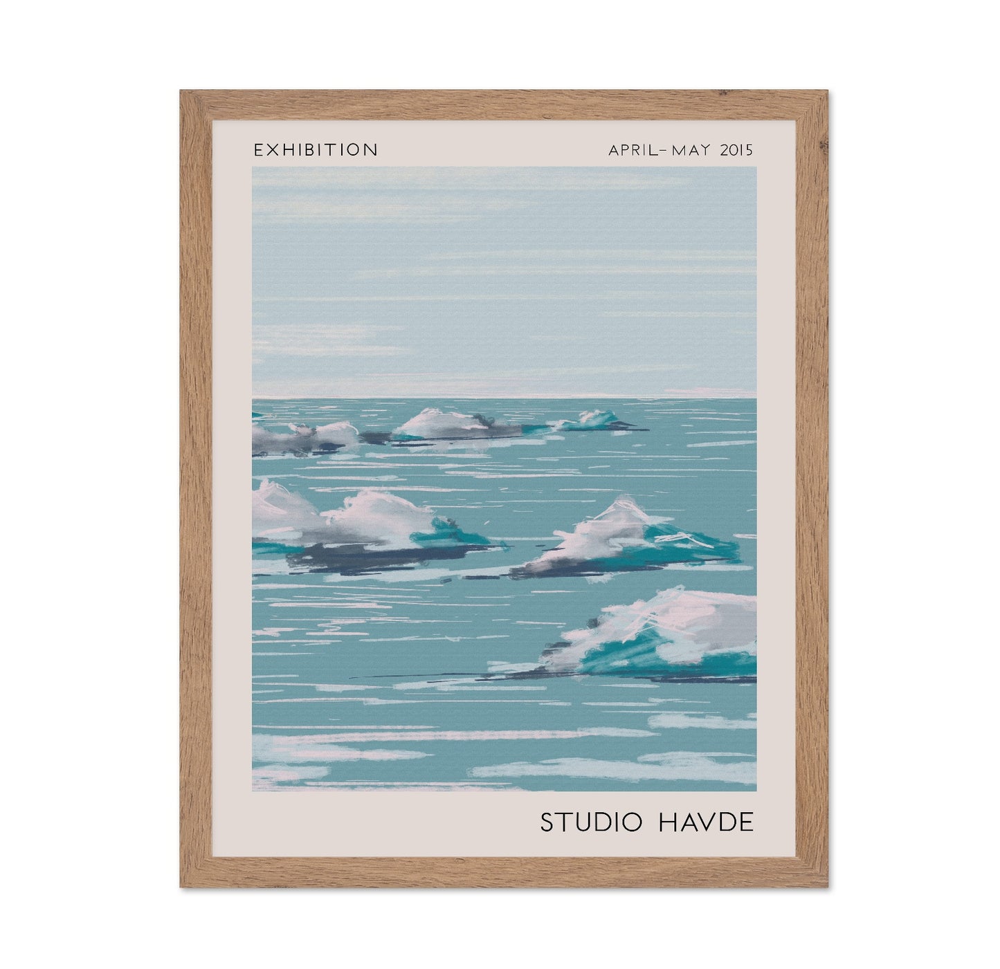 Icy Ocean Horizon