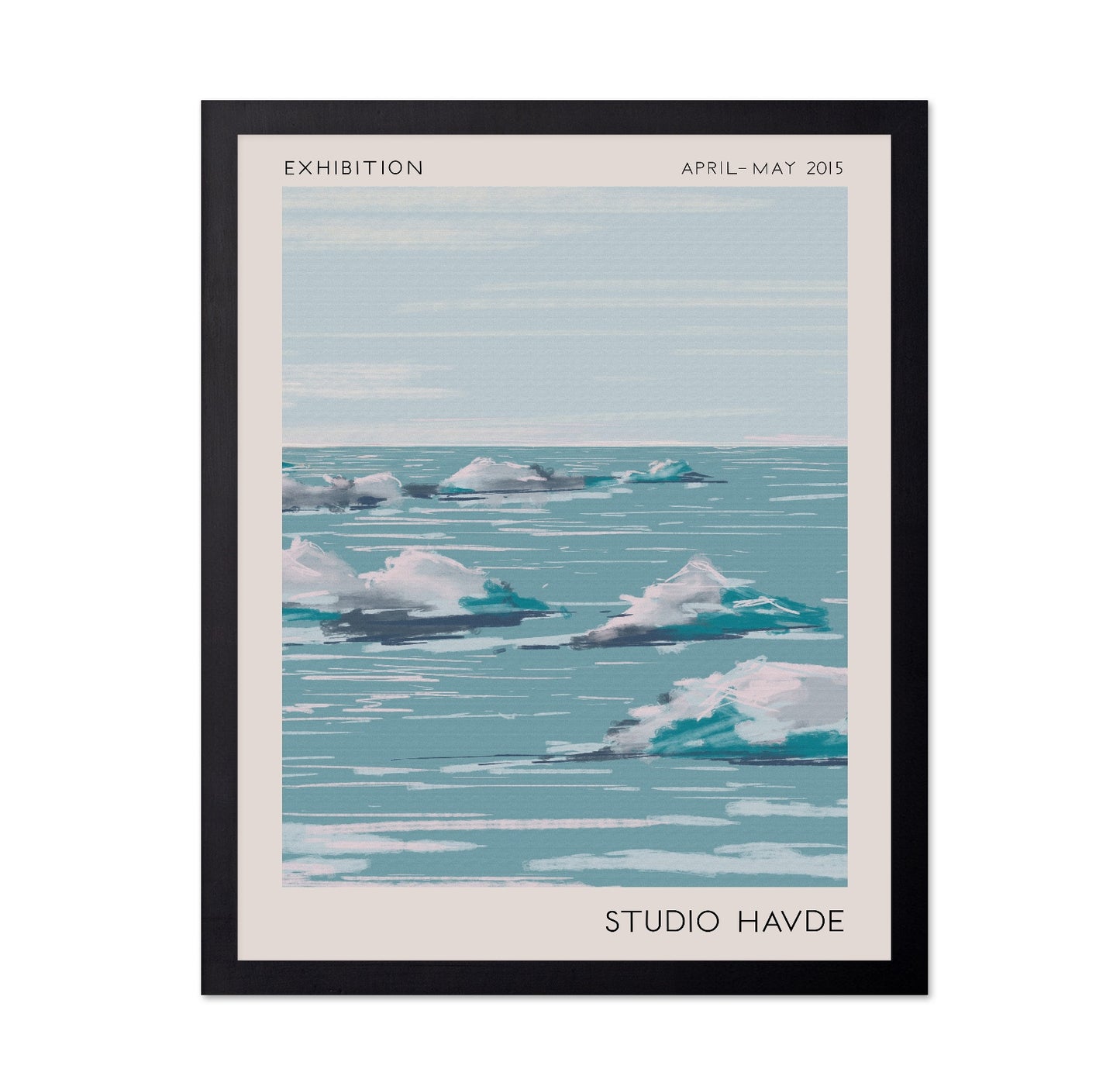 Icy Ocean Horizon