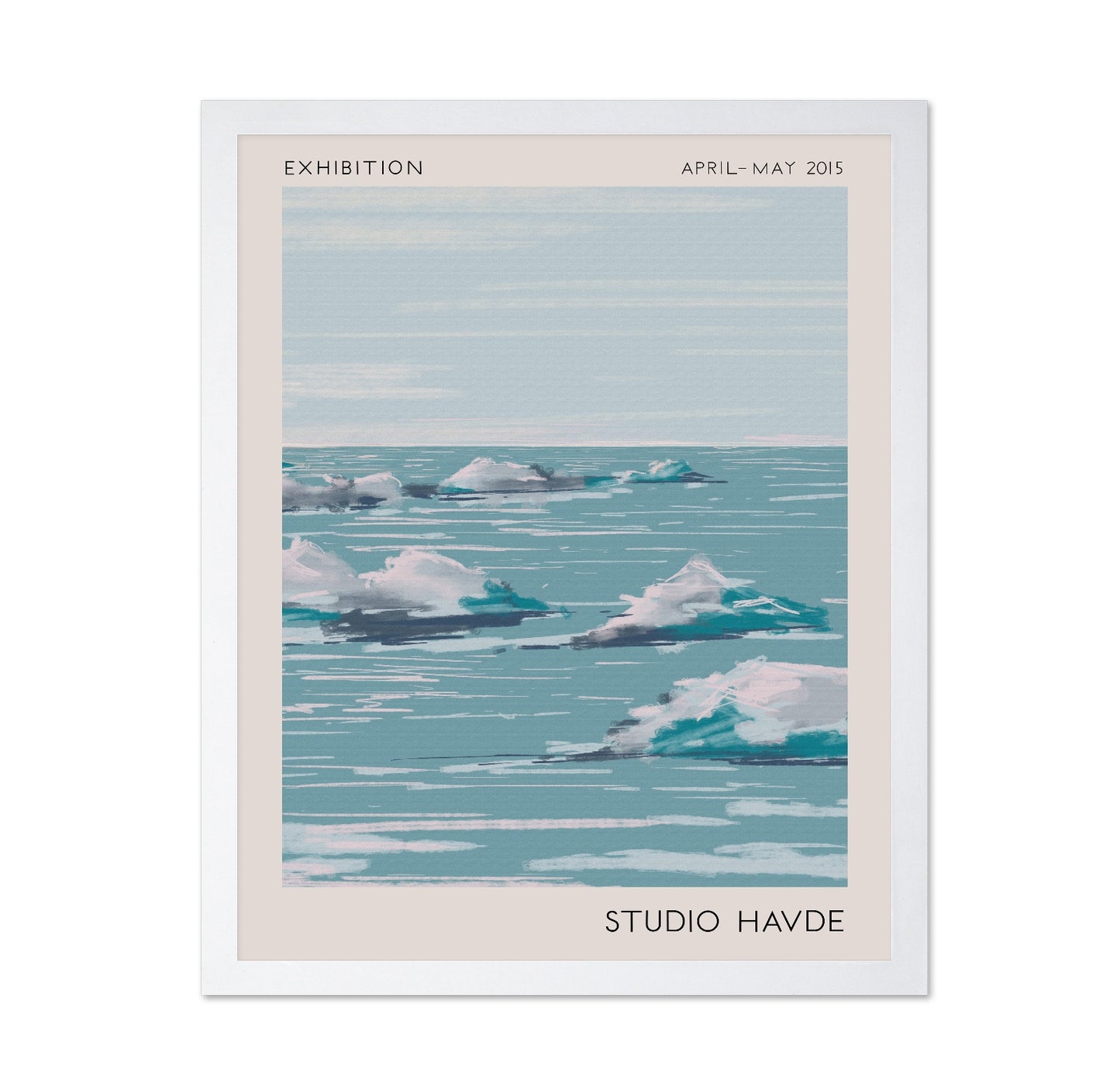 Icy Ocean Horizon