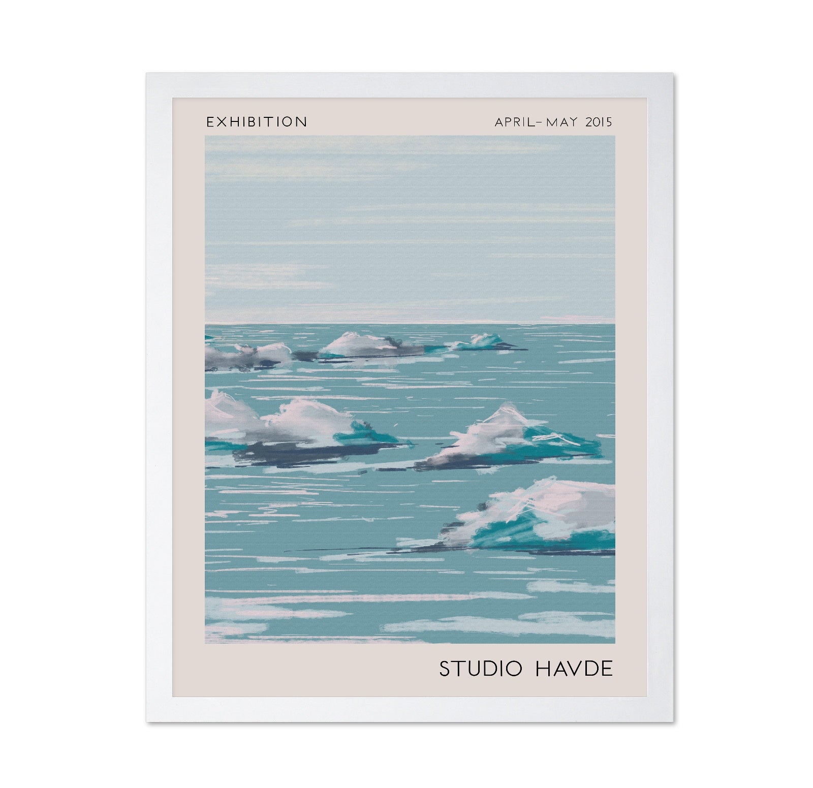 Icy Ocean Horizon