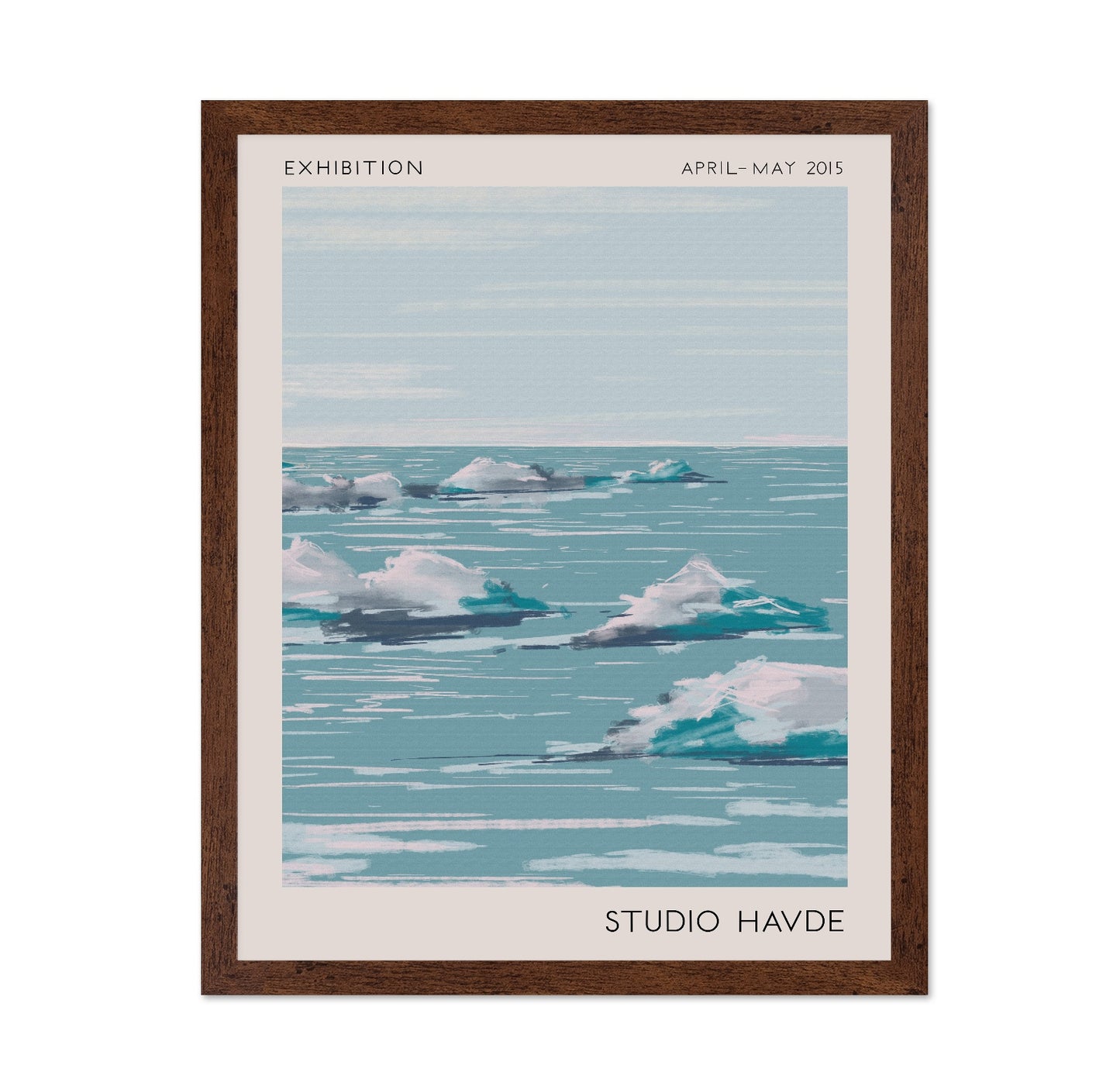 Icy Ocean Horizon