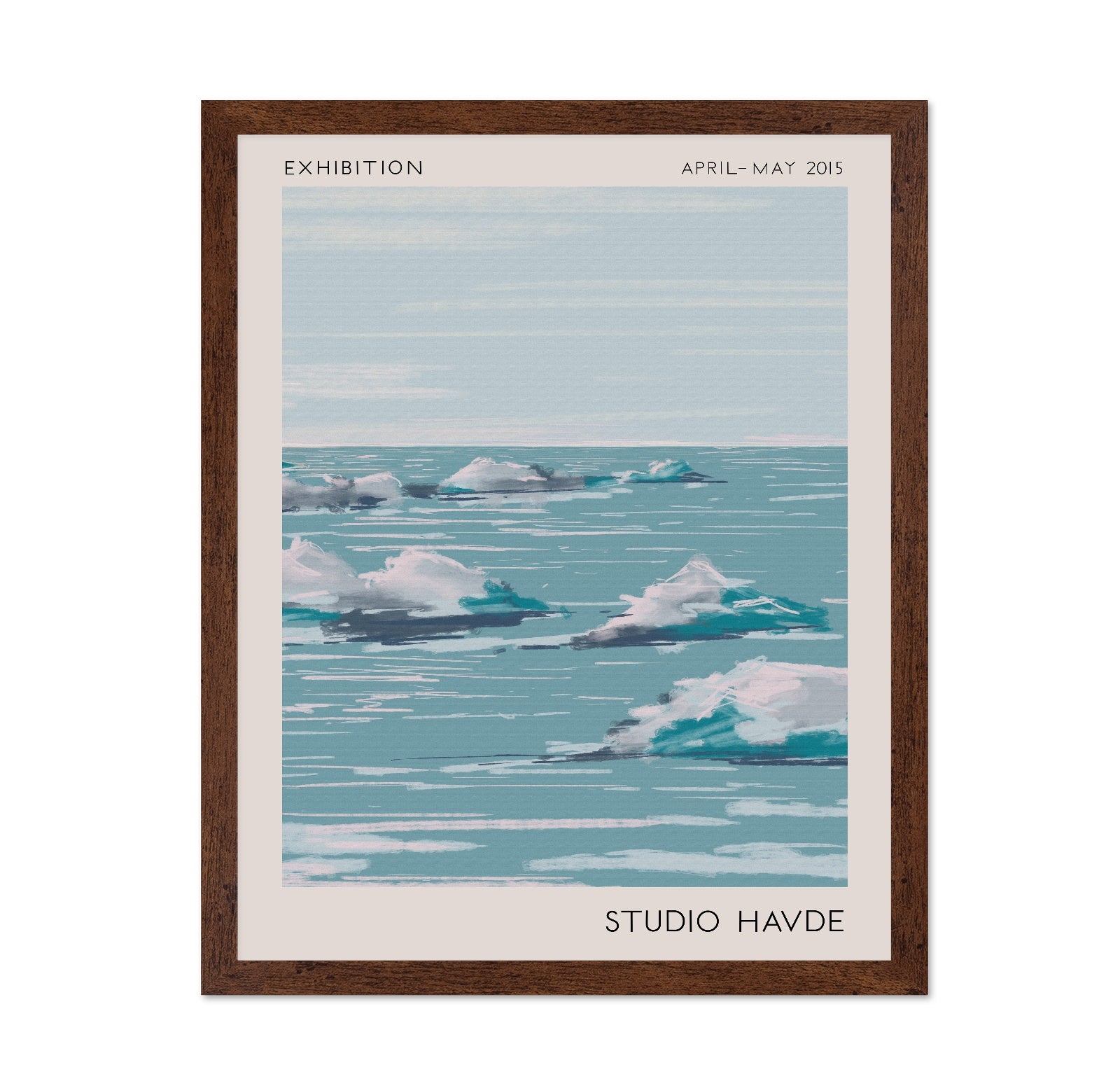 Icy Ocean Horizon