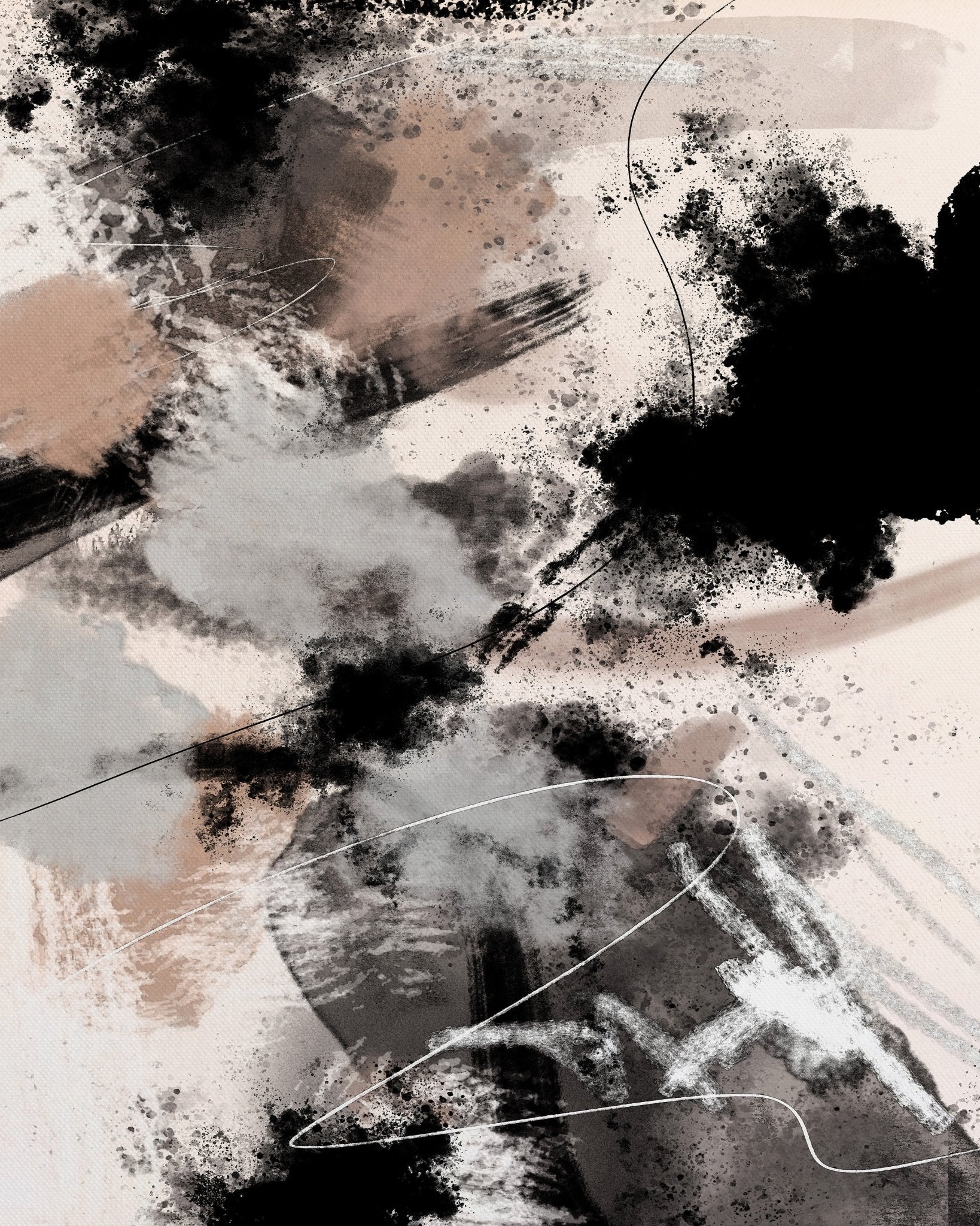 Black Ink Burst
