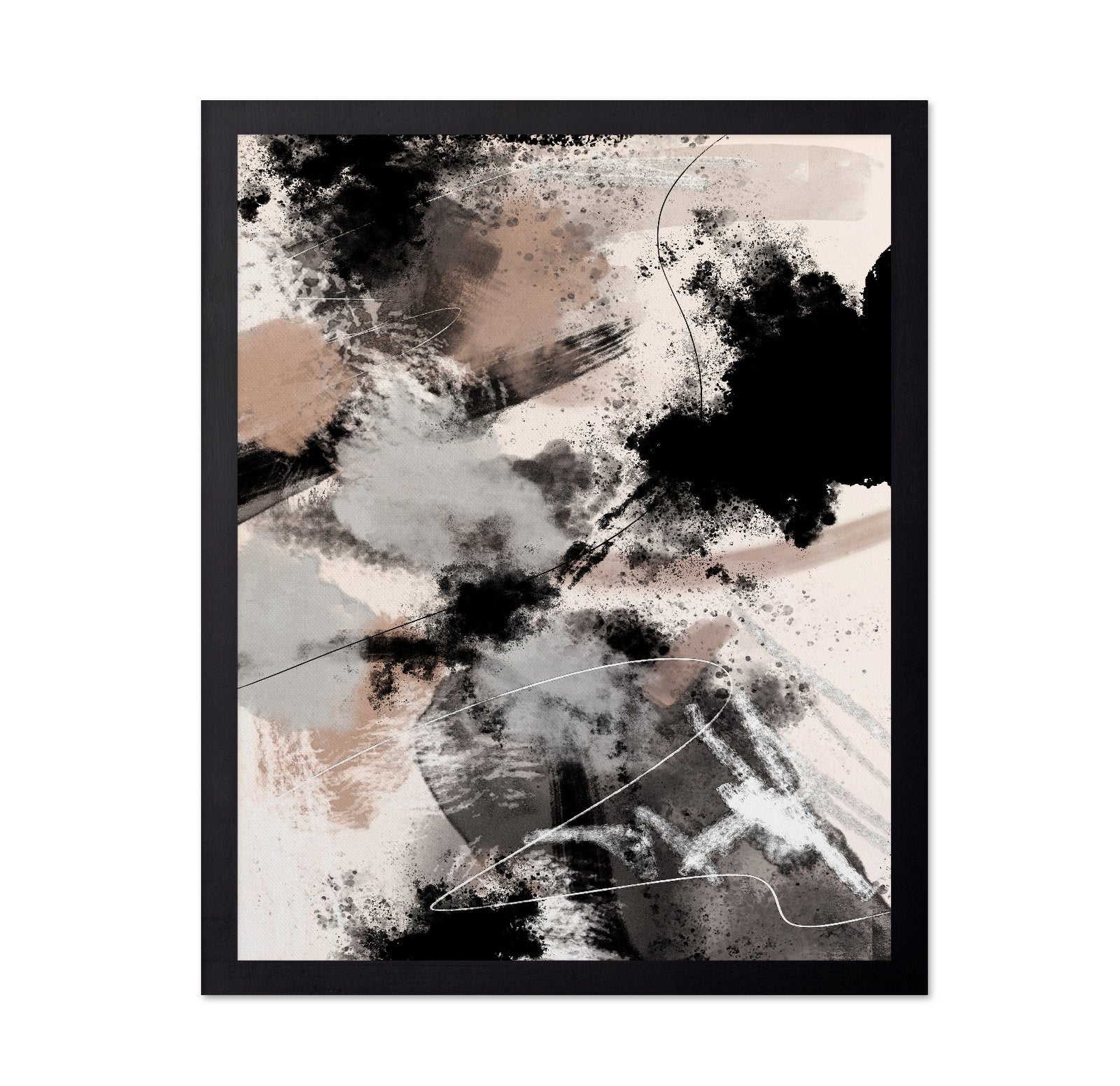 Black Ink Burst