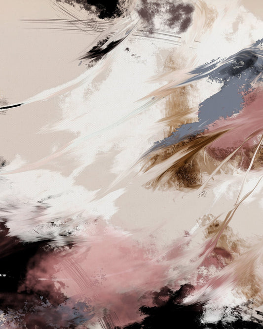 Soft Neutral Brushstrokes