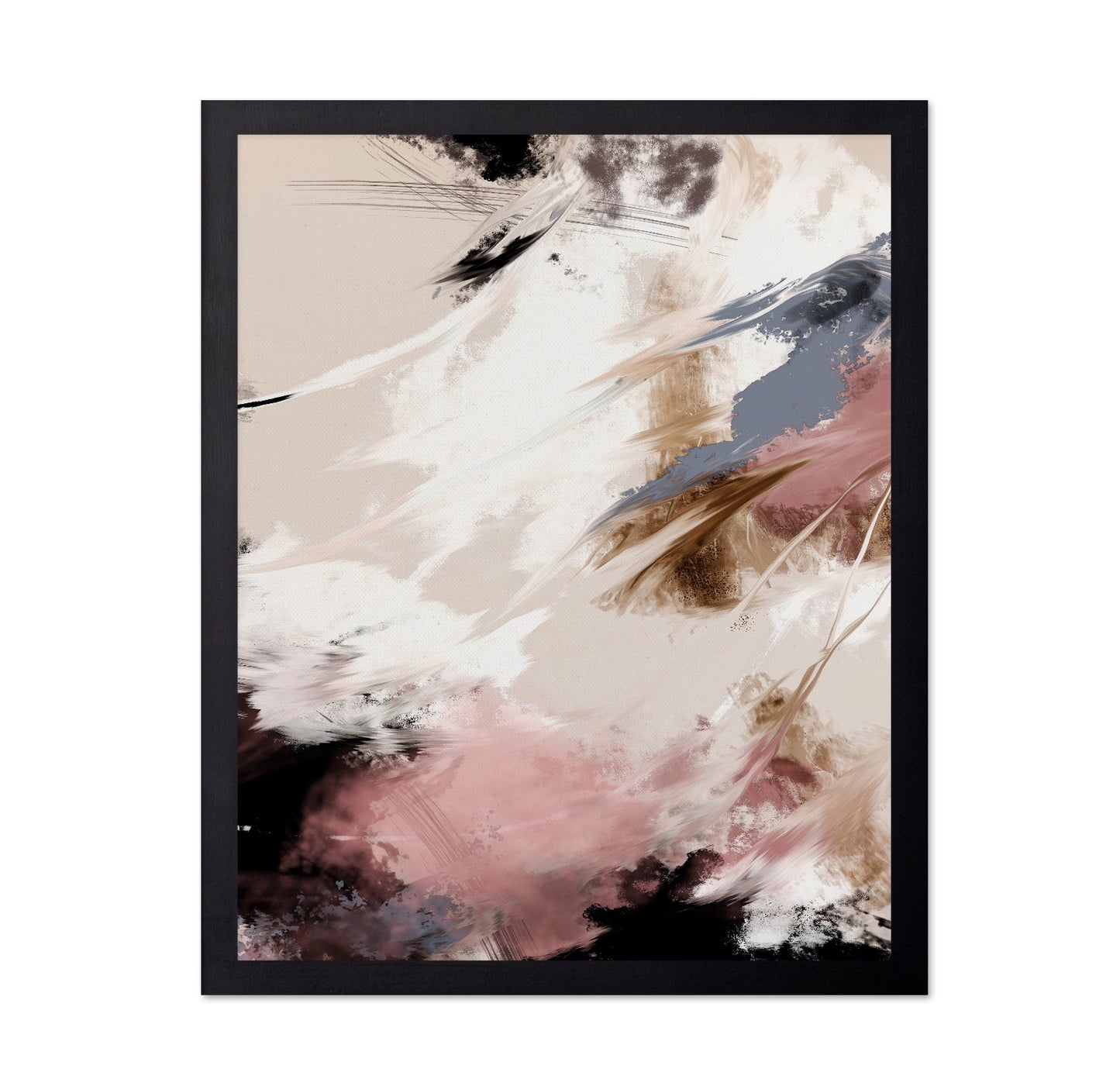 Soft Neutral Brushstrokes