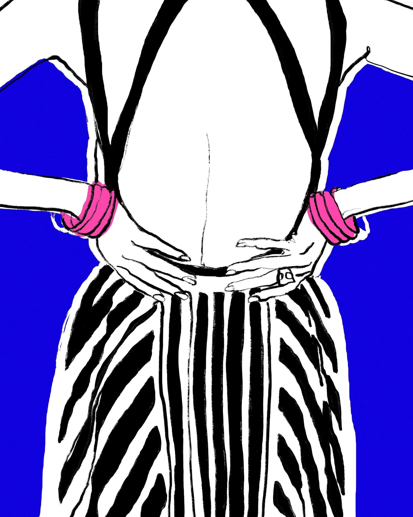 Striped Fashion Figure No2