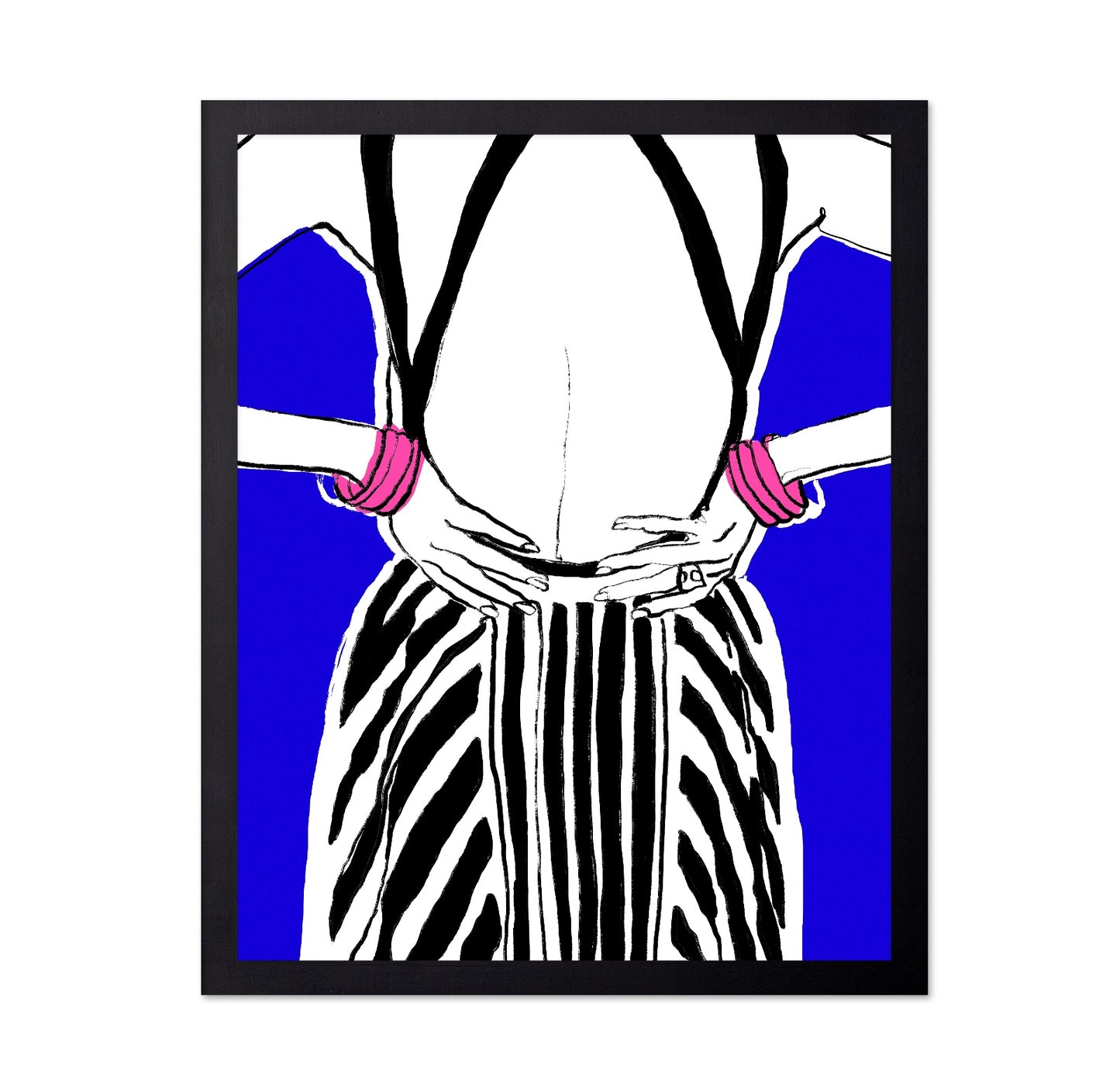 Striped Fashion Figure No2